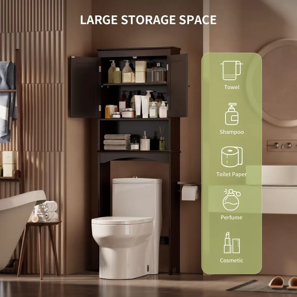 NEW-Over The Toilet Storage Cabinet - photo 3