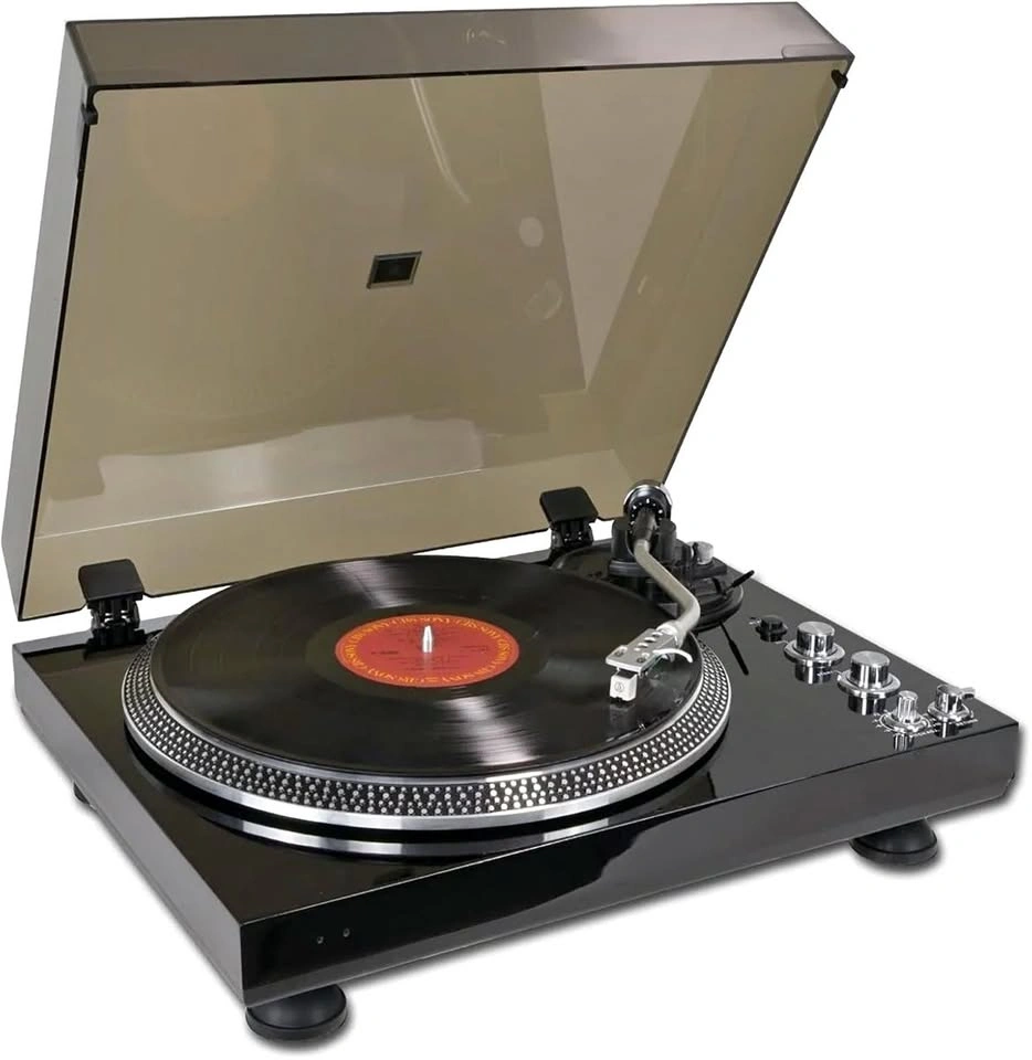 NEW-Record Player Vintage Turntable
