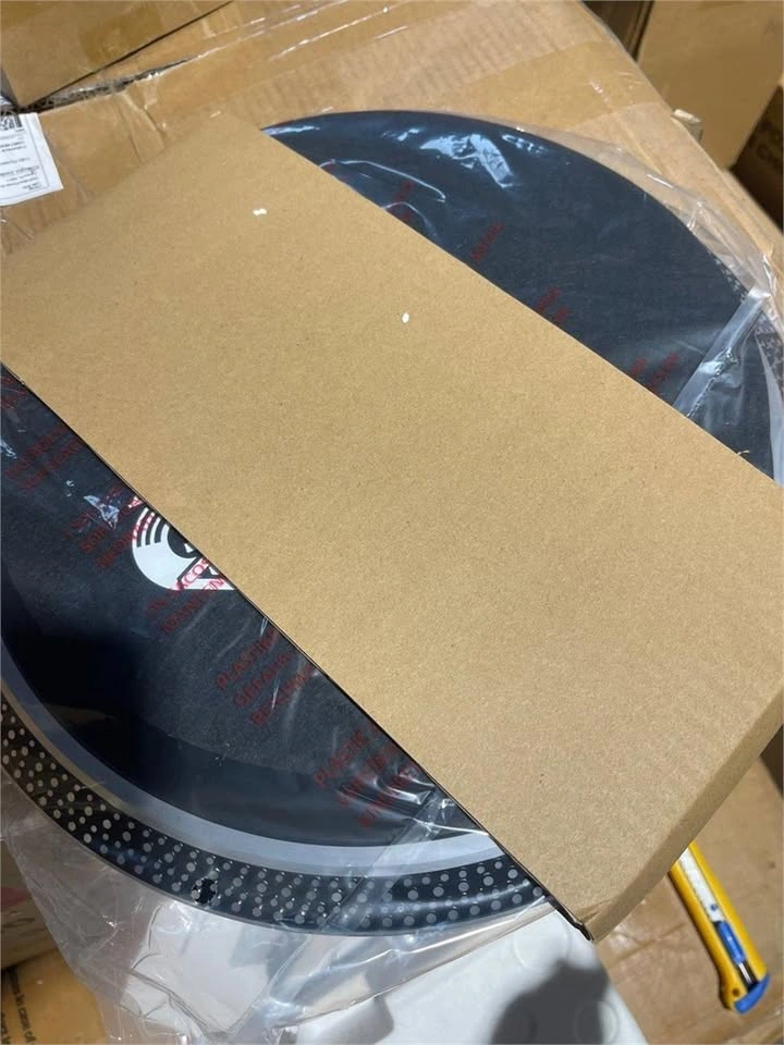 NEW-Record Player Vintage Turntable - photo 3