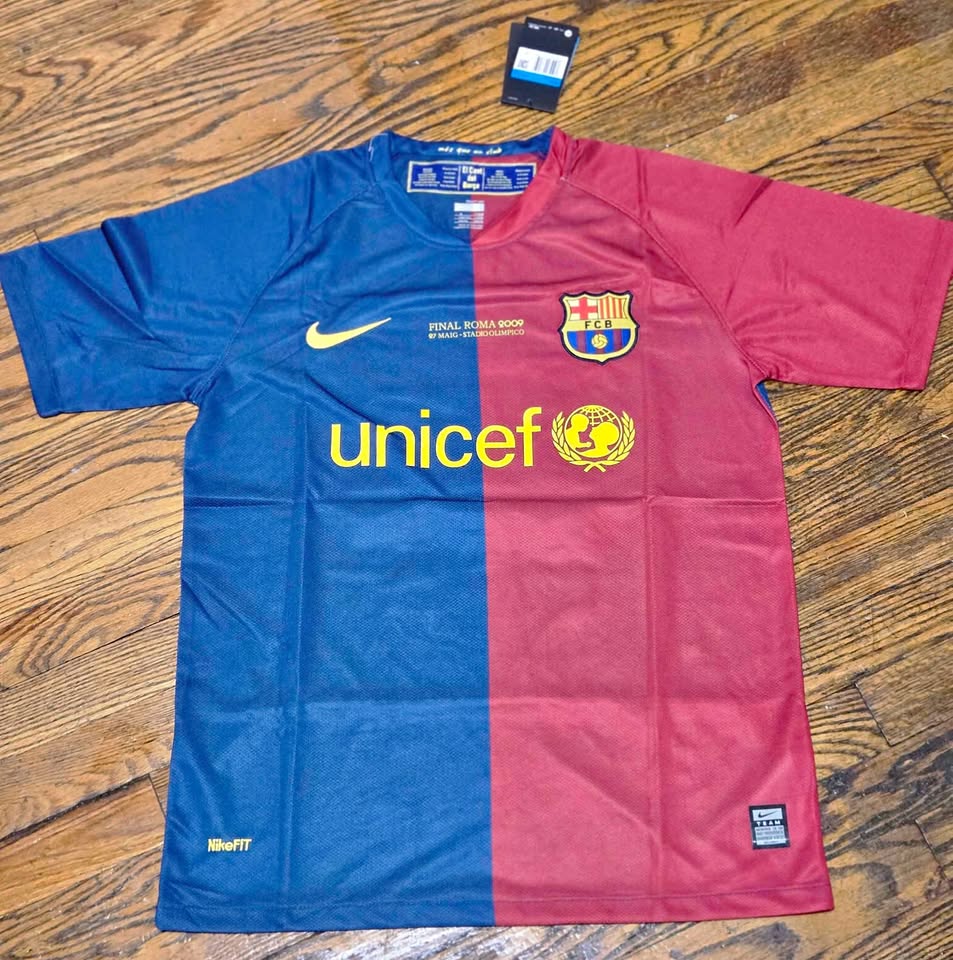 #10 Messi Barca Jersey for 2009 UCL FINAL