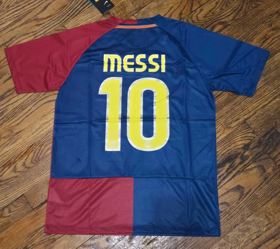 #10 Messi Barca Jersey for 2009 UCL FINAL image indicator(2)