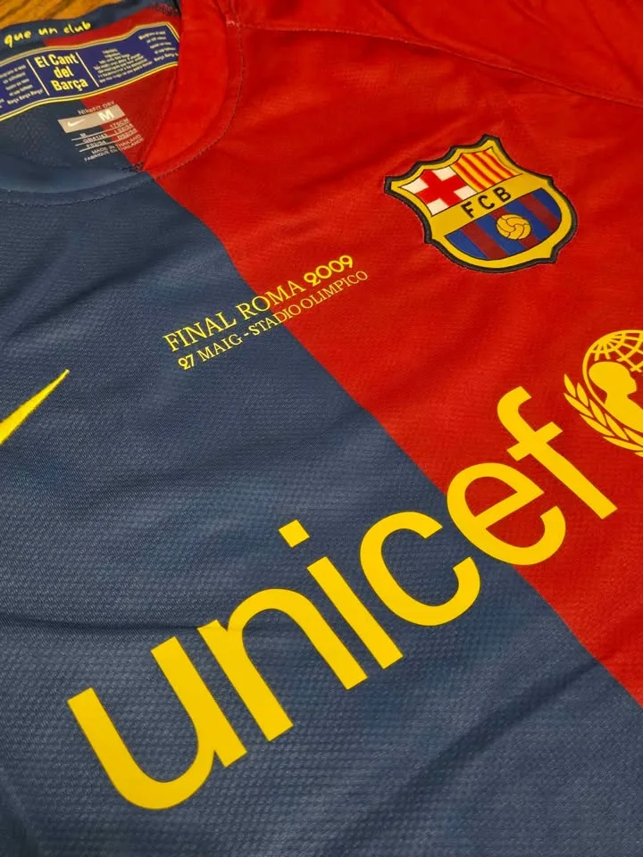 #10 Messi Barca Jersey for 2009 UCL FINAL image indicator(3)