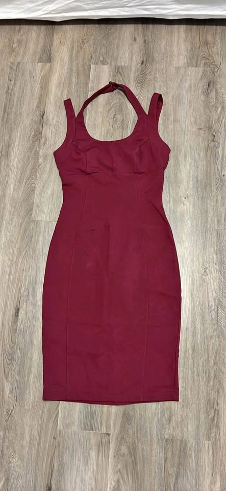 Burgundy Le Château Dress