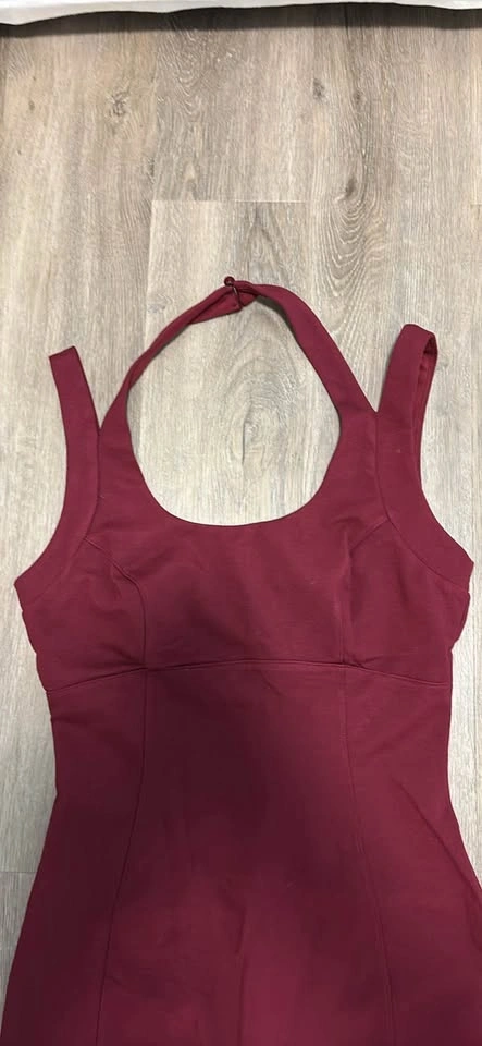 Burgundy Le Château Dress - photo 2