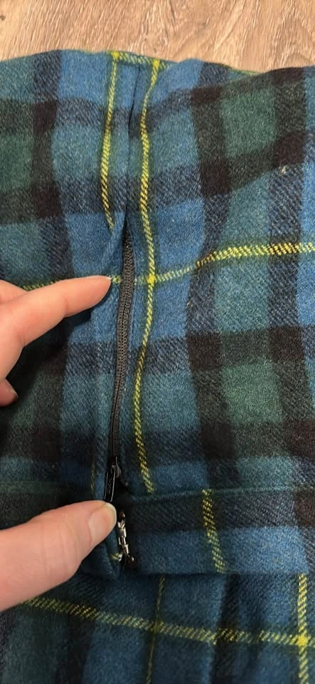 Vintage Marie Cauville Pleated Plaid Skirt - photo 3