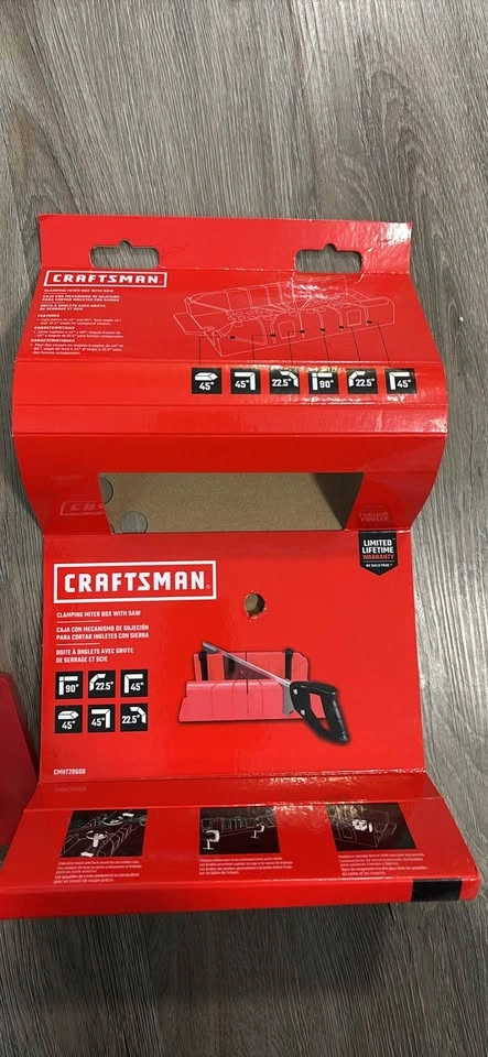 Craftsman Clamping Mitre Box with Saw - photo 2