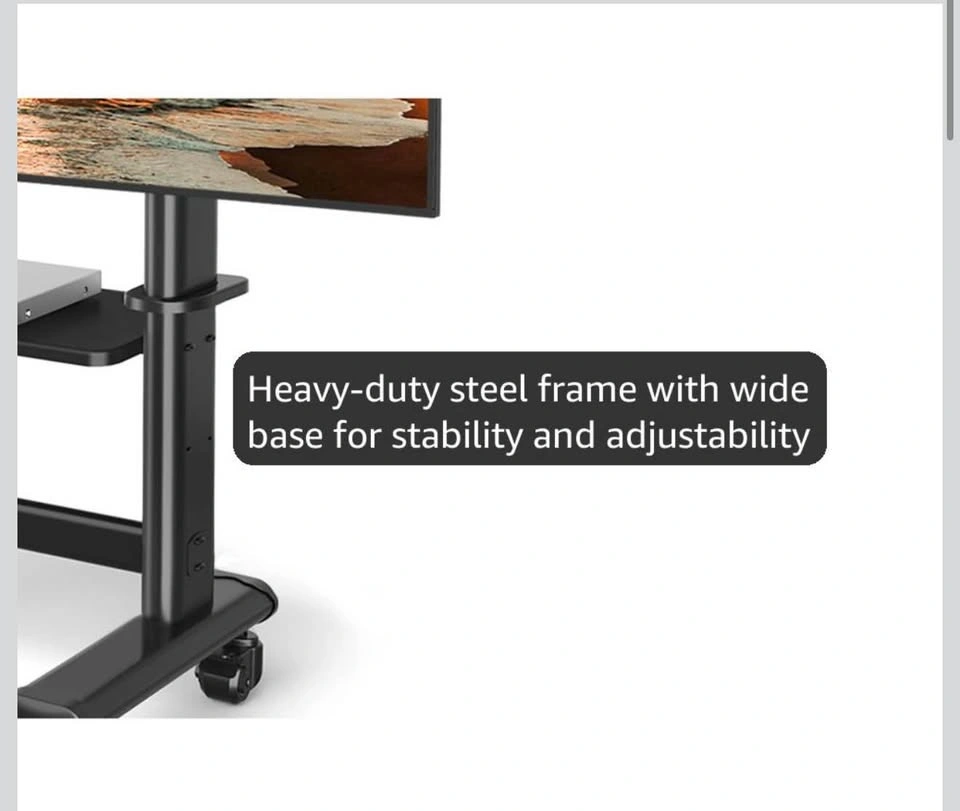 Mobile TV Cart Rolling Stand for 55-120 Inch Screens - photo 3