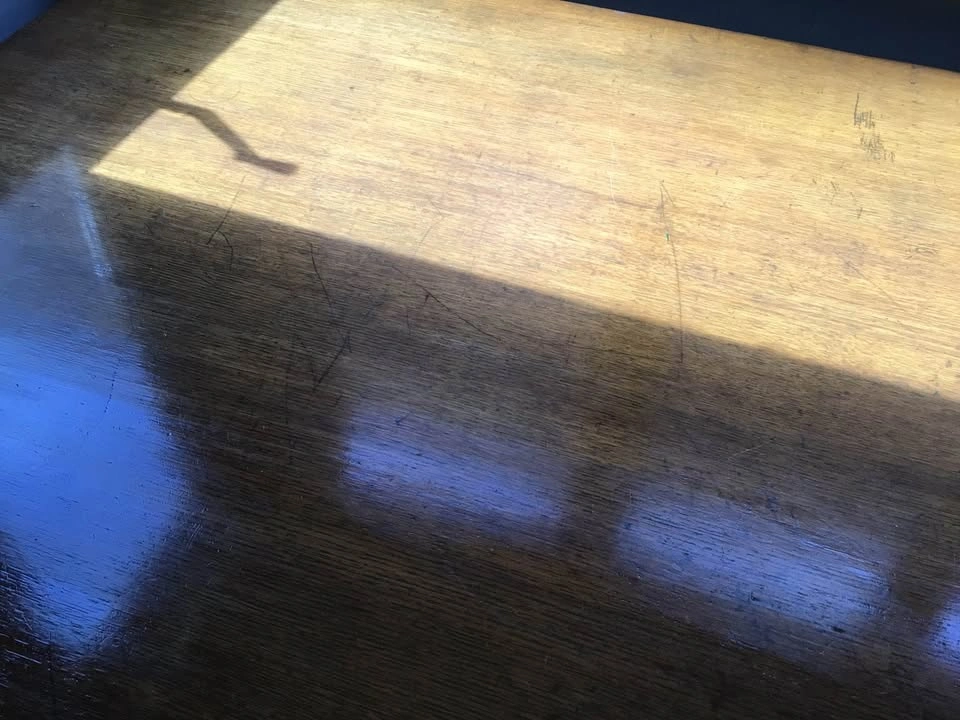 Old wooden desk - photo 2