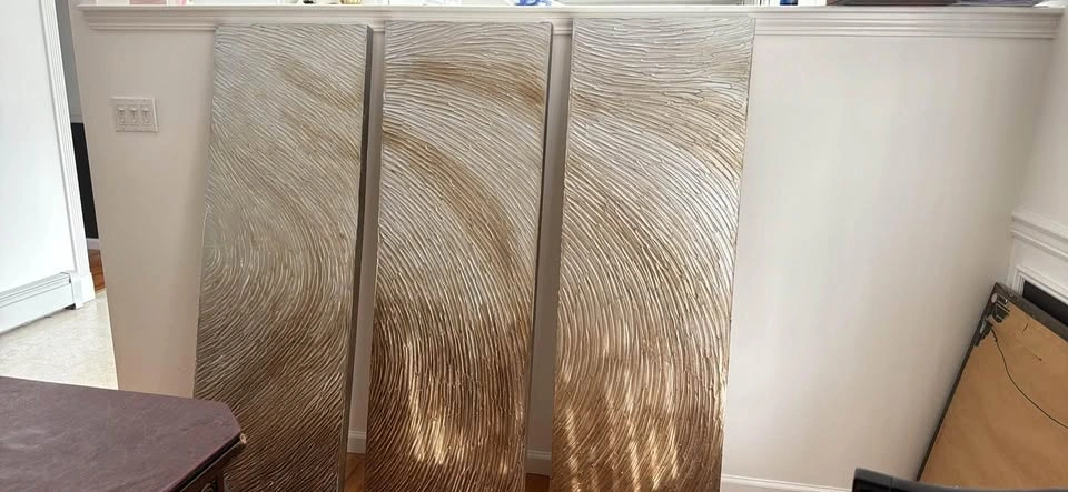 100% Hand Painted Sunburst Wall Decoration