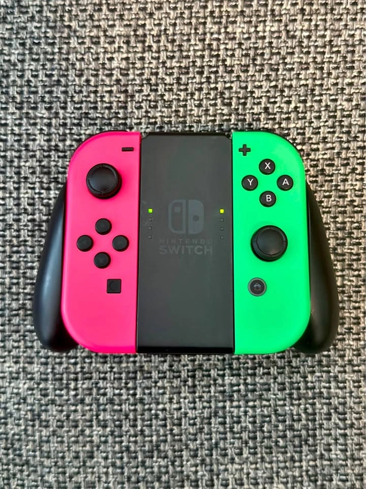 Nintendo Switch Joy-Con - Neon Pink & Neon Green
