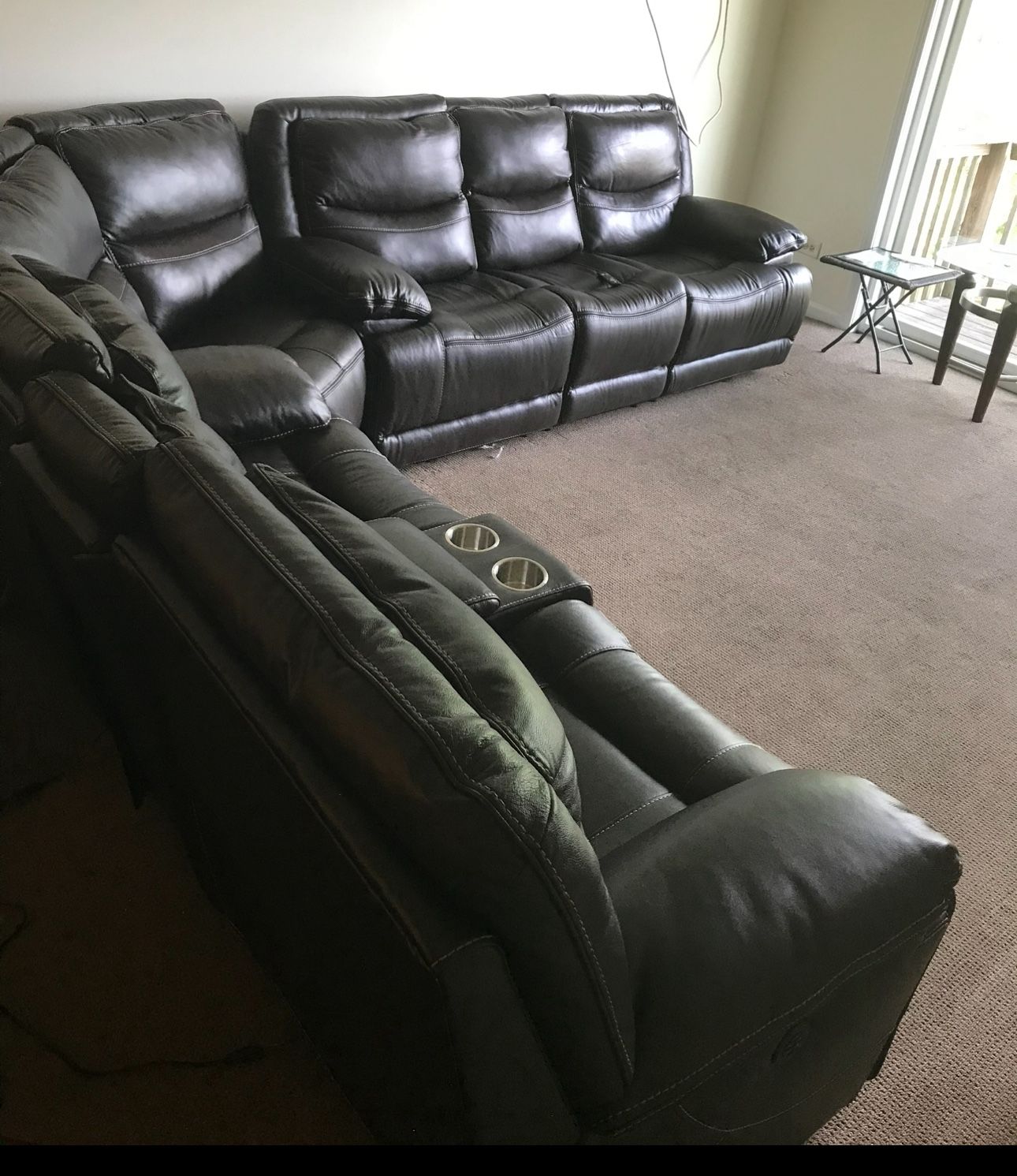 L-Shape Reclining Couch