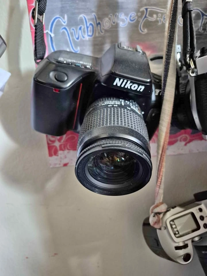 Nikon F70 film camera