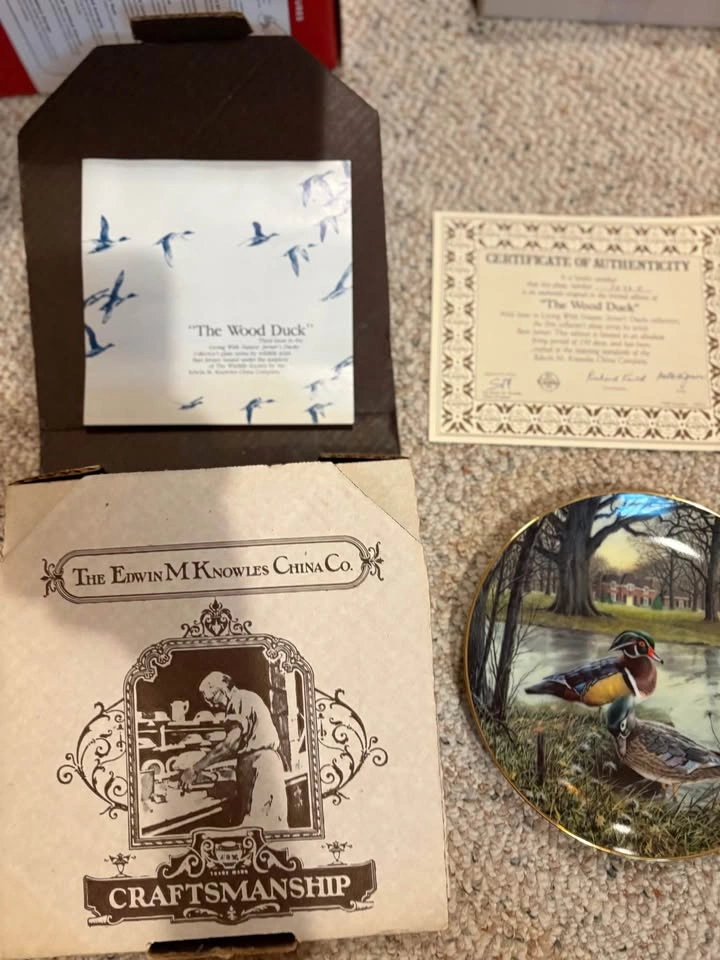 Living With Nature - Ducks Plate collection - photo 3
