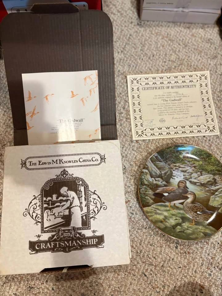 Living With Nature - Ducks Plate collection - photo 4