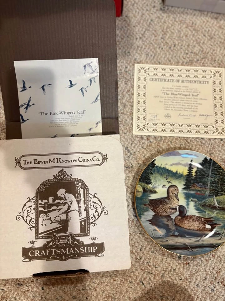 Living With Nature - Ducks Plate collection - photo 5