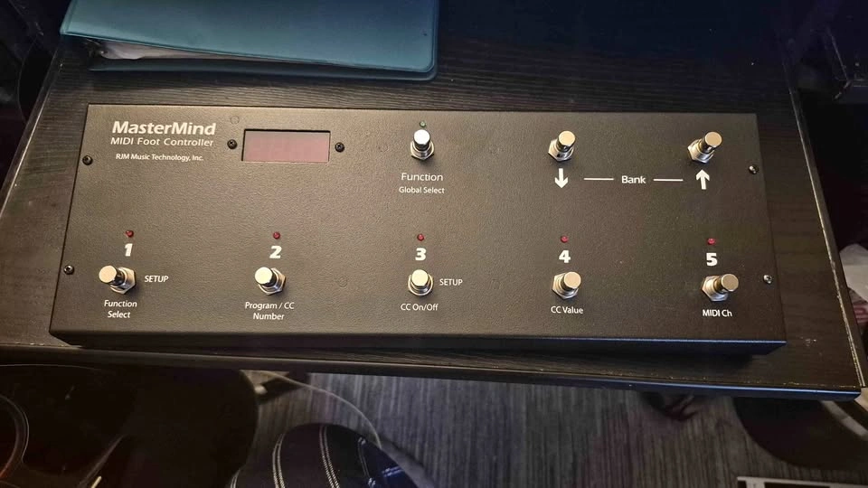 RMJ Midi Mastermind pedal unit w/ dual output