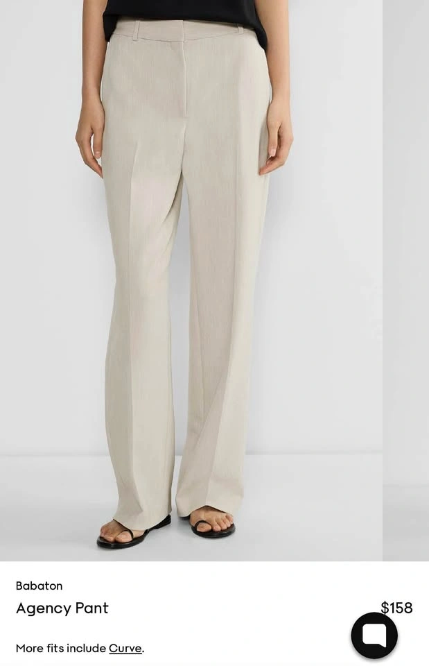 Aritzia Babaton Agency Pant