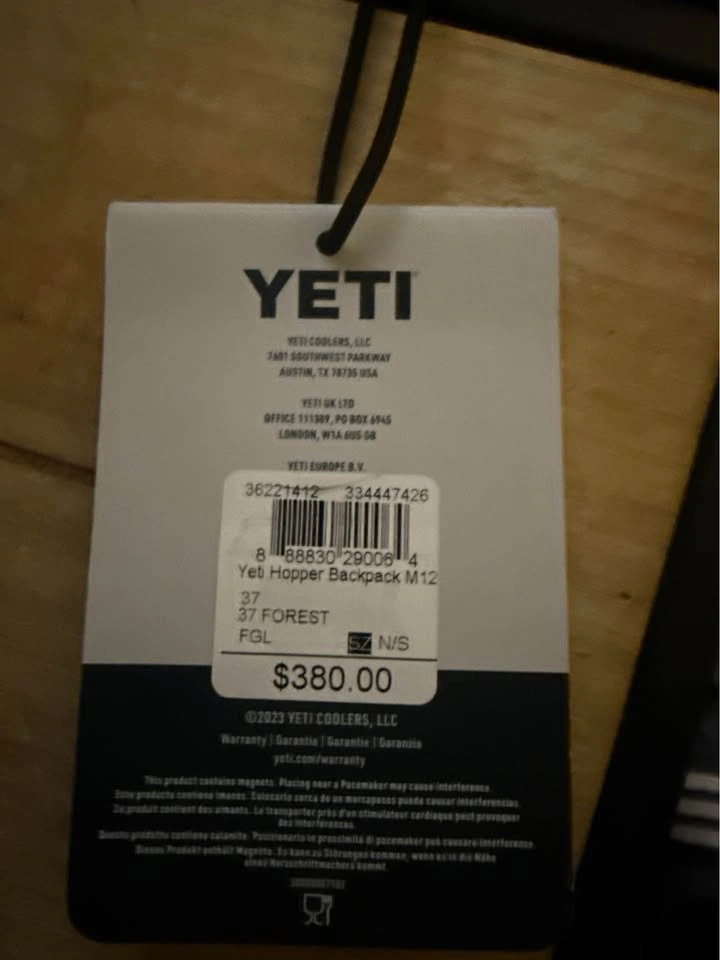 YETI Hopper M12 Backpack Soft Cooler - photo 2