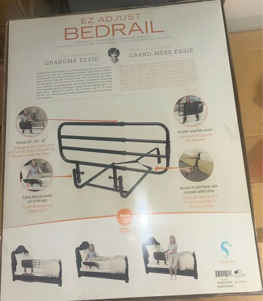 Brand new EZ Ajust Bedrail - photo 2