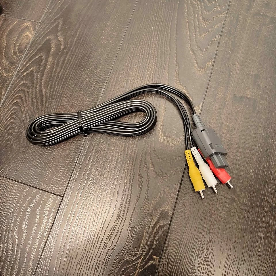 Authentic Vintage Nintendo AV Cable (SNES, N64, GameCube)