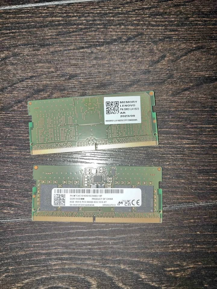 16 GB DDR5 SODIMM Laptop RAM