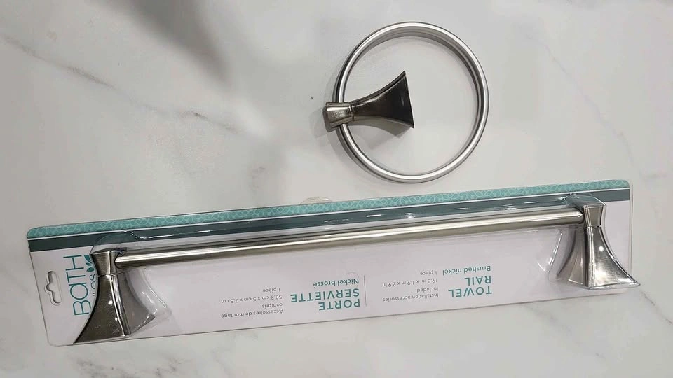 Bathroom Accessories – Towel Bar, Ring & Hook Rack