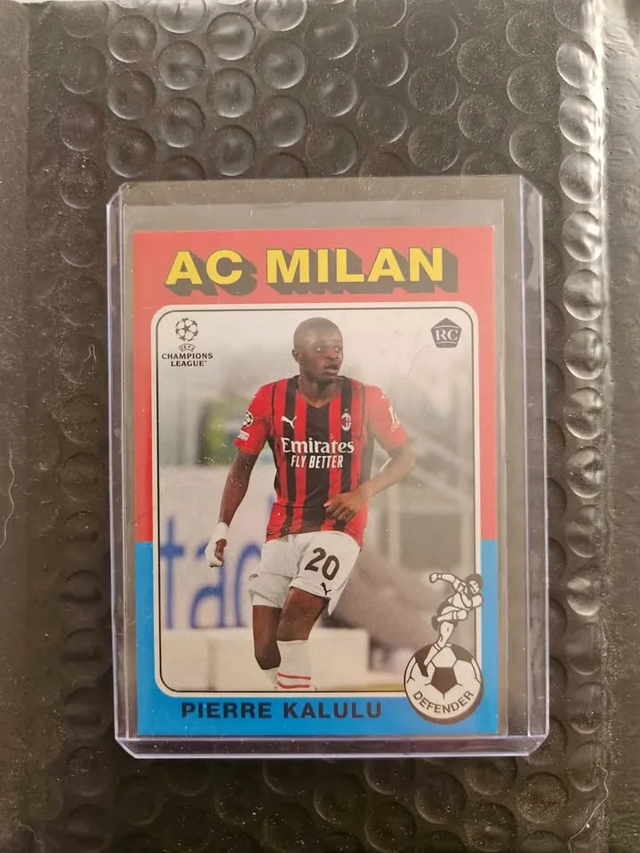 2021-22 Topps Chrome UEFA – Pierre Kalulu Rookie Card thumbnail