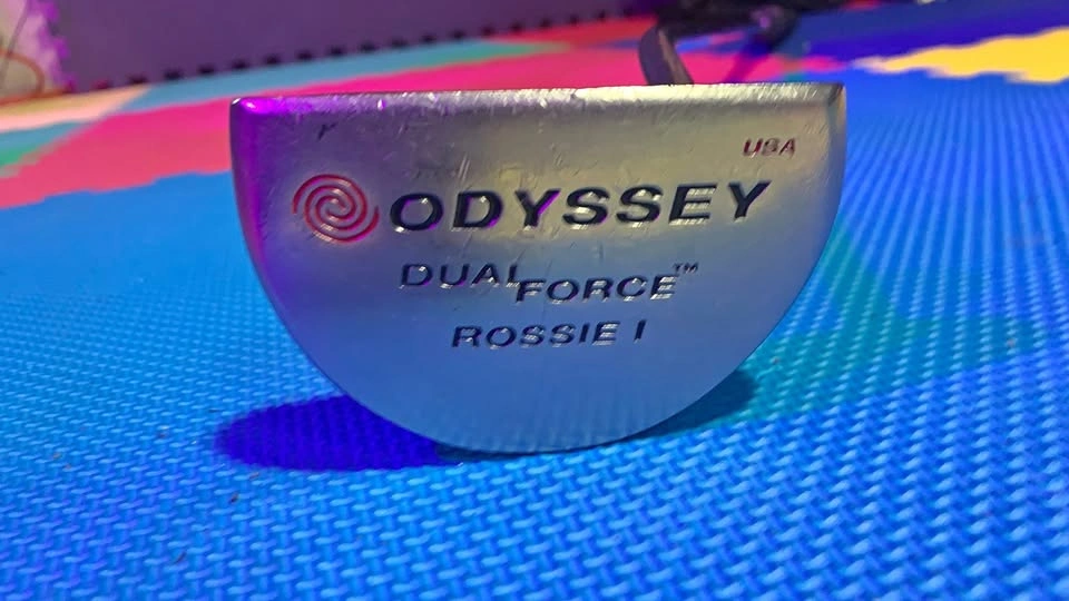 Odyssey Dual Force 1 Rossie Mallet Putter - Jumbo Grip