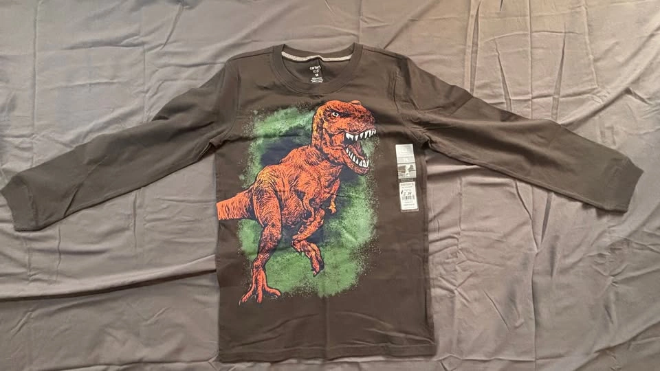 4 Long-Sleeved Boys T-Shirts - NEW with Tags - photo 3