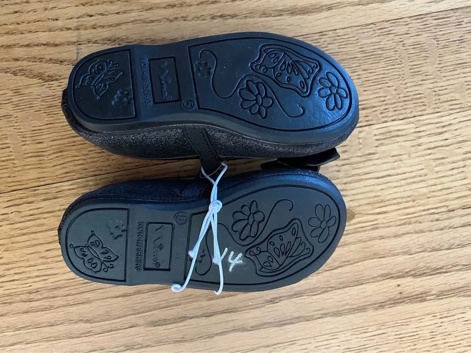 *NEW* Nina Black Infant Girls Shoes - photo 3