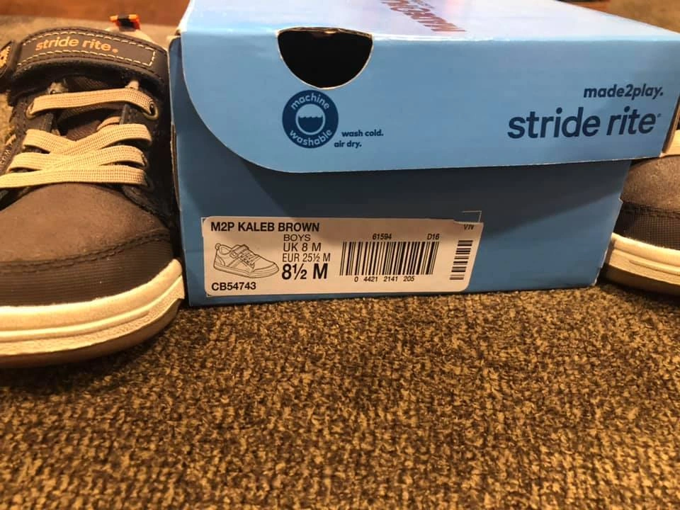 *NEW* Stride Rite Made2Play Kaleb Sneaker - photo 3