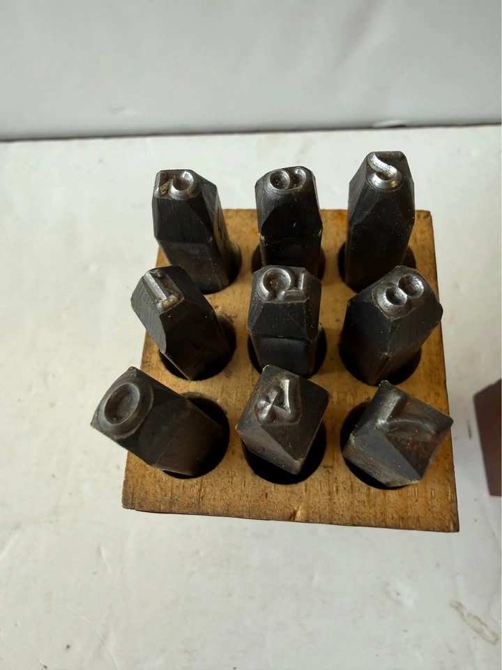 Vintage Steel Letters & Number Stamp/Punch Set - photo 3