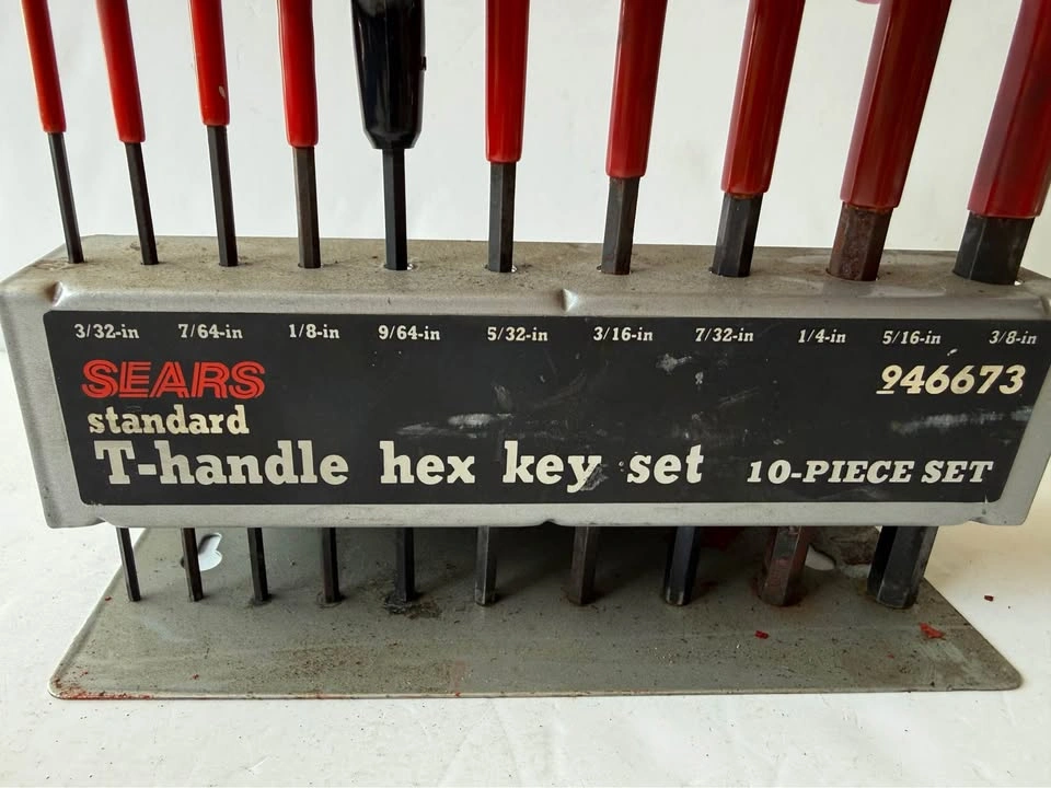 T-Handle Hex Key Set - photo 2