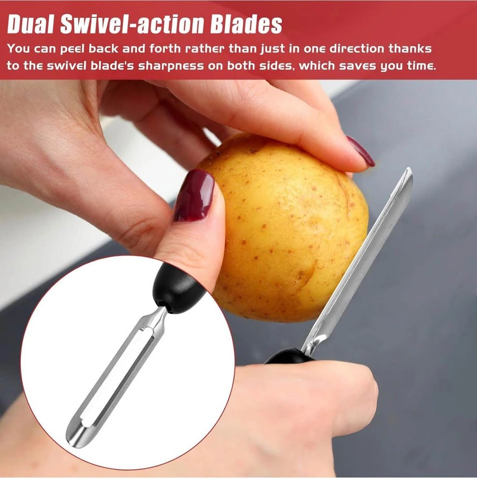Pampered Chef Vegetable Peeler #1071 – Sharp Stainless Steel Bla - photo 4