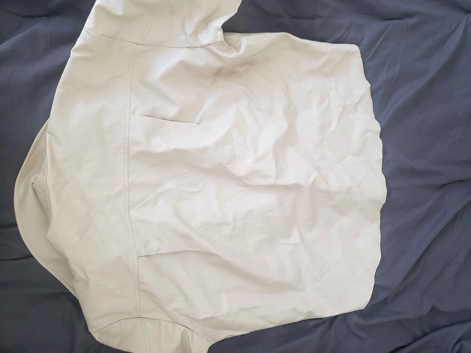 STUDIO TOMBOY Light Beige Button Up Shirt, Synthetic leather - photo 5