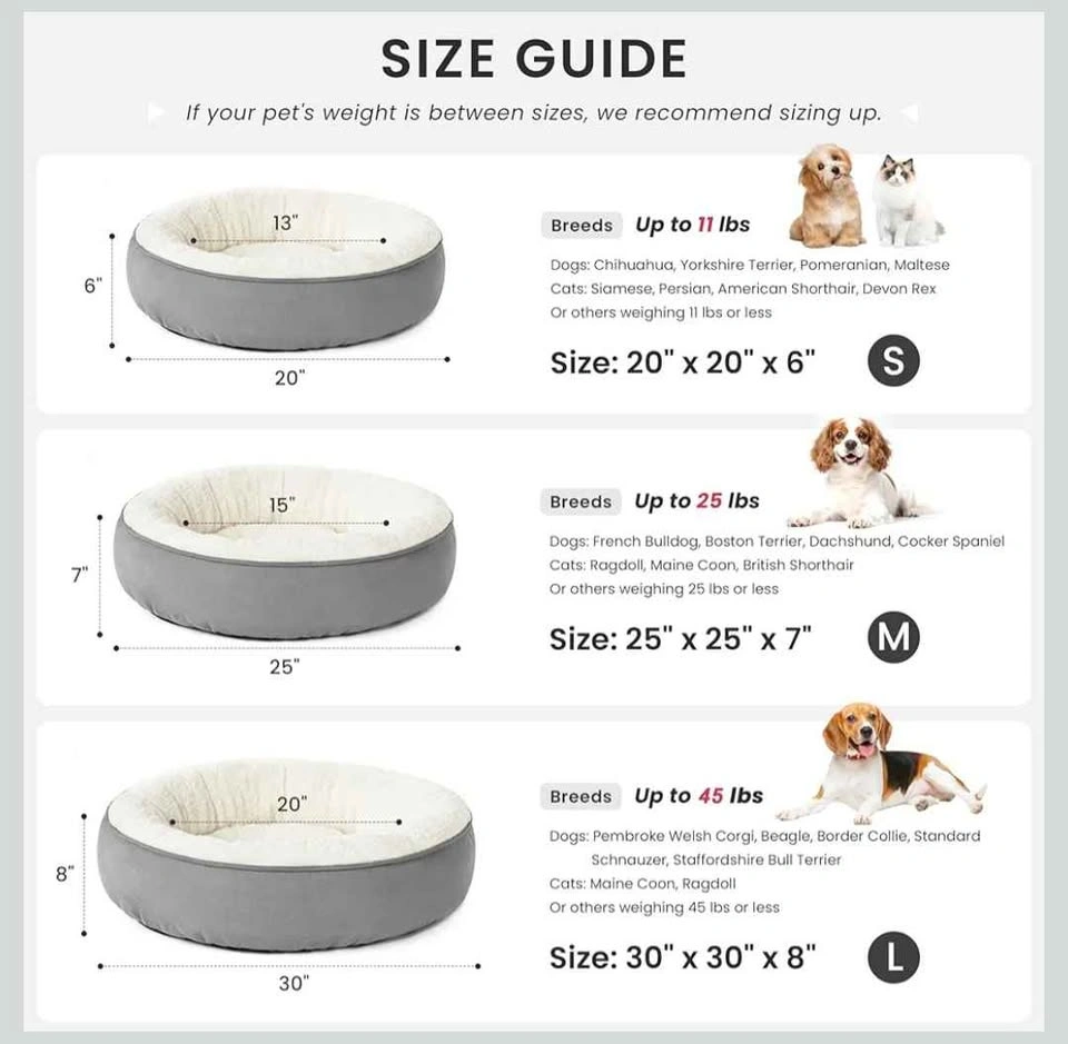 Donut Cat and Dog Cushion Bed - photo 5