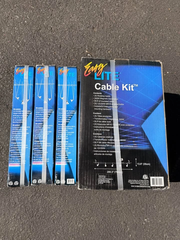 Easy-Lite by Eurofase Low Voltage Cable Light Kits (4 sets avail - photo 2