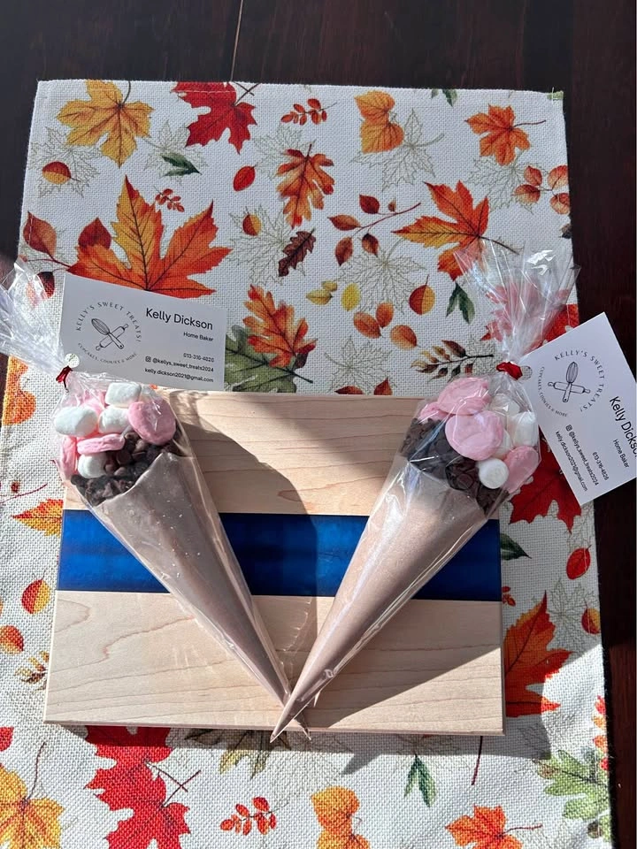 Hot chocolate bags :)