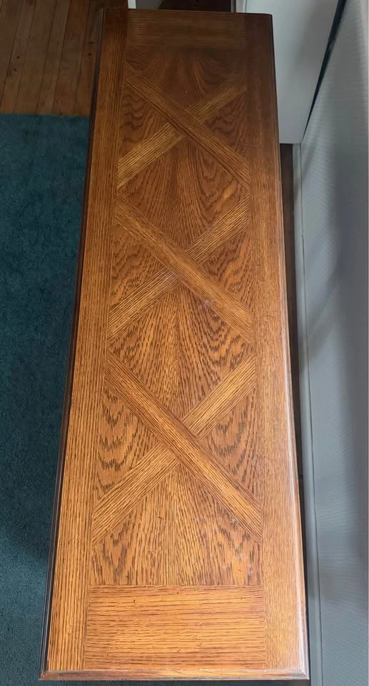 Thomasville Console Table - Oak - photo 4