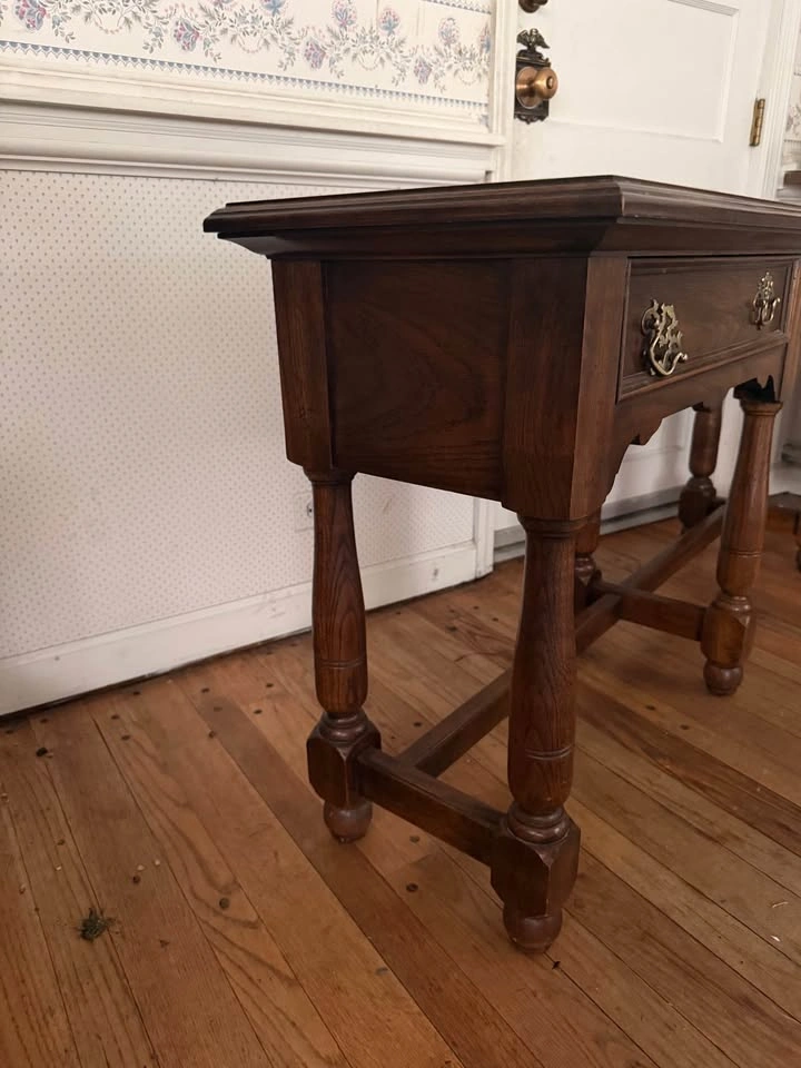 Thomasville Console Table - Oak - photo 5