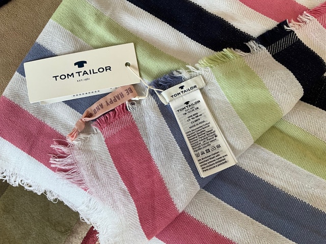 TOM TAILOR oversized 100% cotton scarf - photo 2