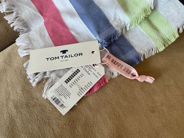 TOM TAILOR oversized 100% cotton scarf - photo 3