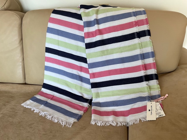 TOM TAILOR oversized 100% cotton scarf - photo 5