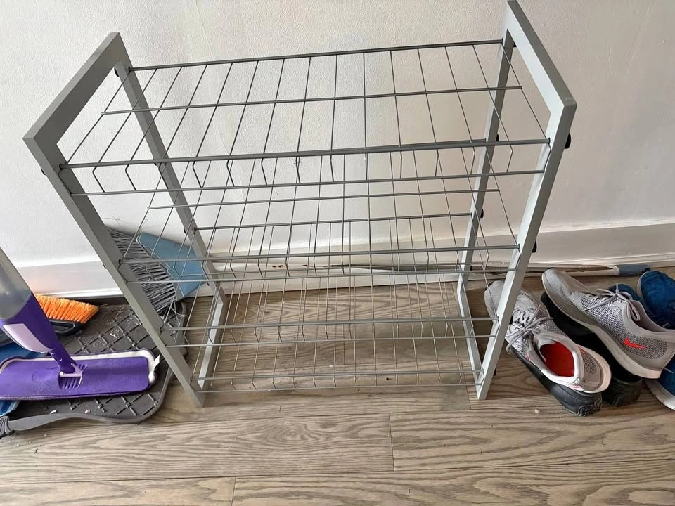 Four 4 Level Shoe Rack