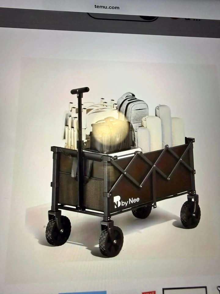 Foldable Cart - Holds 330 lbs