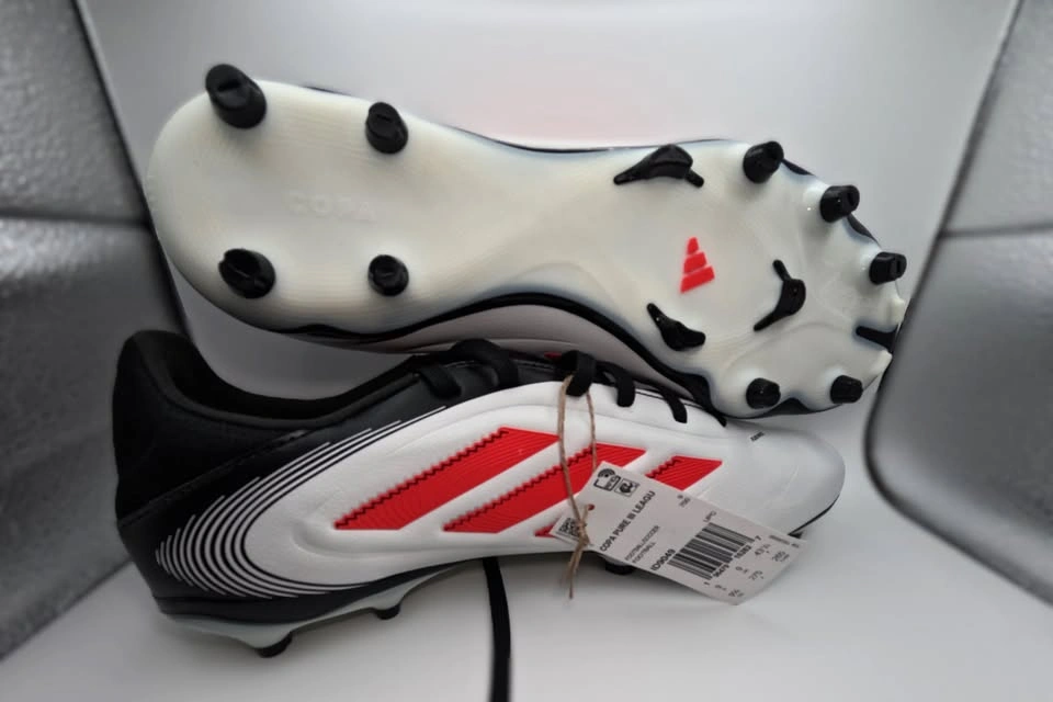 Adidas Copa Pure 3 FG Soccer Cleats Size 10.5 White/Black - photo 3