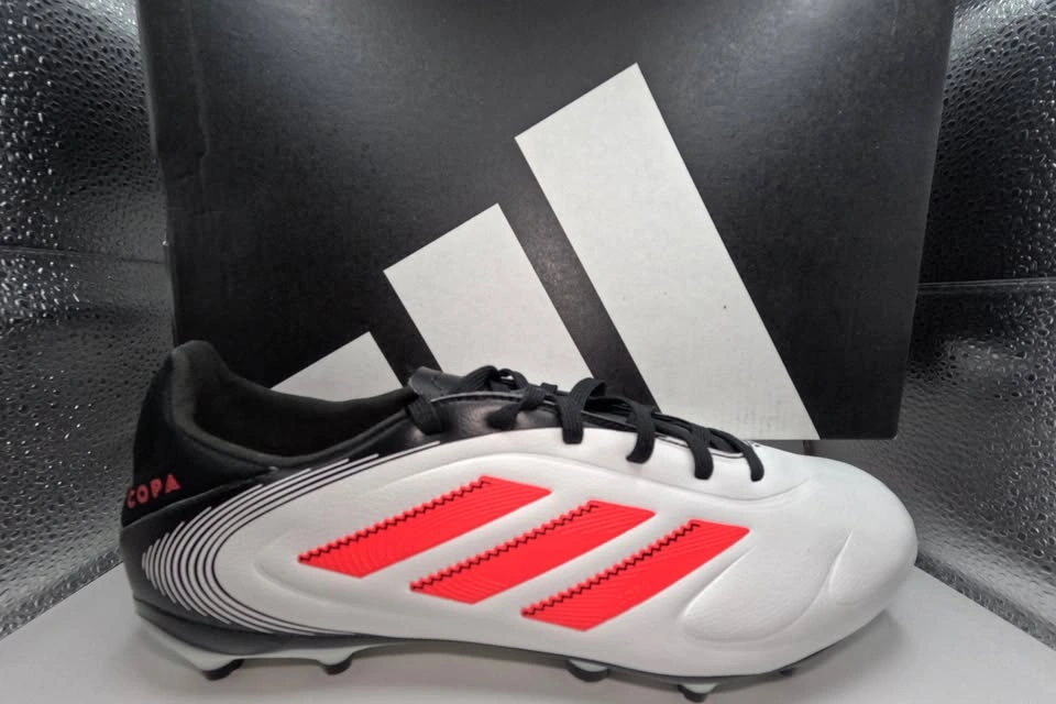 Adidas Copa Pure 3 FG Soccer Cleats Size 10.5 White/Black - photo 5