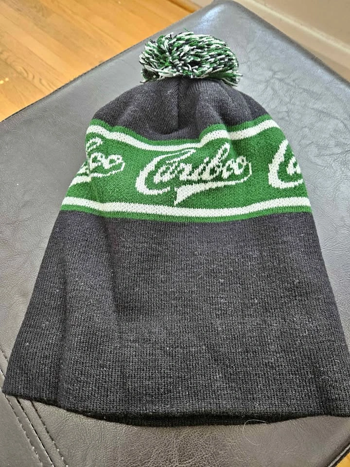 Retro Cariboo Brewing Beanie - Pom-Pom Toque