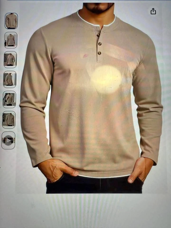 Men’s thermal pullover