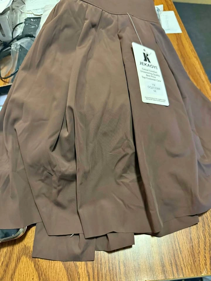 Brown skort